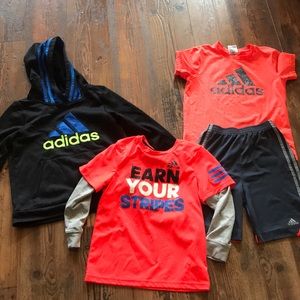 Adidas boys size 7 lot